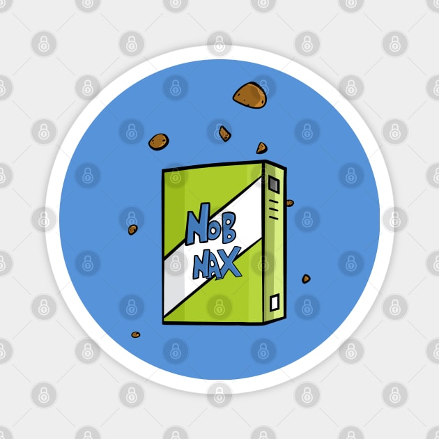 Nob Nax - comics snacks Magnet by ModManner